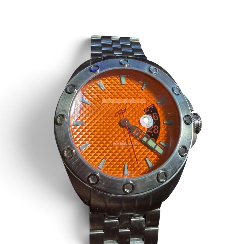 ANDROID Millipede 48mm Quartz Men's Watch - Stylish Analog Wristwatch